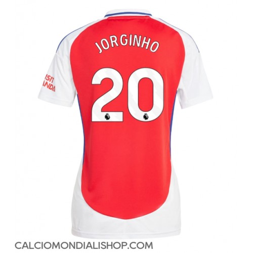 Maglie da calcio Arsenal Jorginho Frello #20 Prima Maglia Femminile 2024-25 Manica Corta